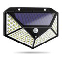 Luminária Refletor Solar Parede Led C/ Sensor Presença
