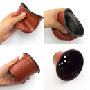 Kit com 20 Vasos Plásticos com Bandeja – Cultive com Facilidade e Estilo em Casa ou no Jardim!
