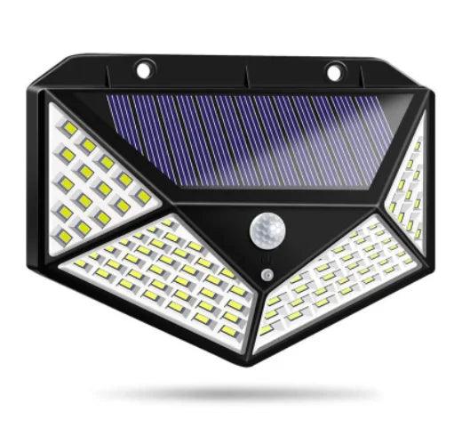 Luminária Refletor Solar Parede Led C/ Sensor Presença