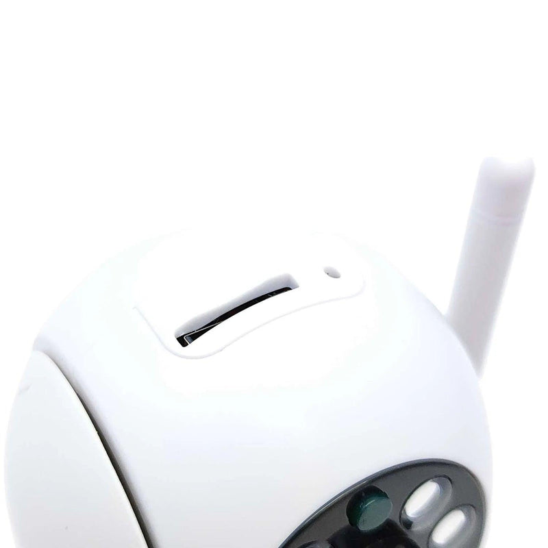 Câmera Babá IP Wi-Fi Inteligente 1080p com Giro, Visão Noturna, Varredura e Alerta de Movimento