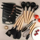 Kit Completo Jogo Utensílios de Cozinha Luxo 19 Peças em 3 Cores diferentes.