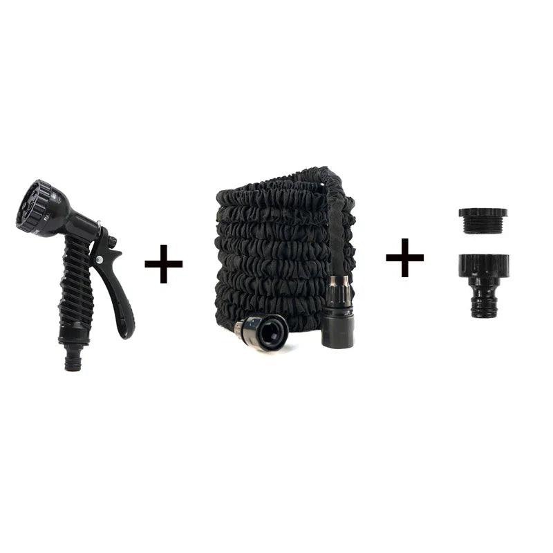 Mangueira Mágica Extensível com 7 Funções de Jato – Alta Pressão para Jardim e Lavagem de Carros