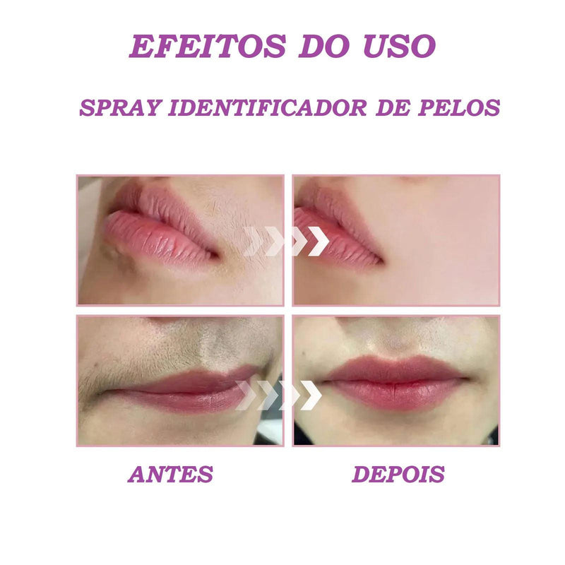 Spray Identificador de Pelos para Dermaplaning.